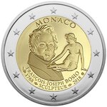 Pièce de monnaie 2 euro commémorative Monaco 2018 BE – François-Joseph Bosio