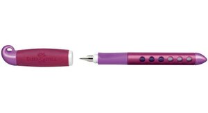 Stylo plume Educatif Scribolino Droitier Mûre FABER-CASTELL