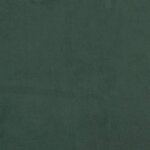 vidaXL Têtes de lit 4 Pièces Vert foncé 80x5x78/88 cm Velours