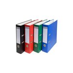 Classeur À Levier Polypropylène Dos De 75mm - Couleurs Assorties - X 20 - Exacompta