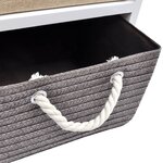 vidaXL Table de chevet 2 Pièces Bois