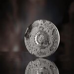 Pièce de monnaie en Meteorite 1 Dollar g 31.1 (1 oz) Millésime 2024 Meteorite Coin KOI FISH