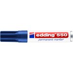 Marqueur Permanent 550 bleu 3-4 mm x 10 EDDING