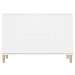 vidaXL Buffet blanc 101x35x70 cm bois d'ingénierie