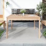 vidaXL Table de jardin 121x82 5x76 cm bois massif de pin