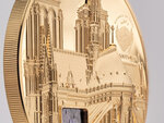 Pièce de monnaie en Or 500 Dollars g 155.5 (5 oz) Millésime 2021 Tiffany Art NOTRE DAME DE PARIS