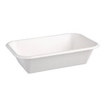 Lot de 50 barquettes en bagasse compostable - fiesta green -  - bagasse