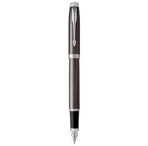 PARKER IM Stylo plume  espresso intense  plume moyenne  encre bleue  Coffret cadeau