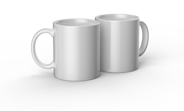Cricut : Mugs Céramique Blanc 340ml 2 pièces