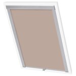 vidaXL Store occultant roulant Beige CK04