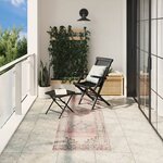 vidaXL Tapis ARBIZU intérieur extérieur design vintage 80x250 cm