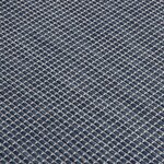 vidaXL Tapis à tissage plat d'extérieur 160x230 cm Bleu