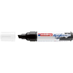 Marqueur Acrylique 5000 Noir Pointe Large 5-10 mm EDDING