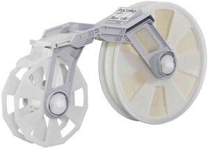 Cassette à ruban plastique 50 mm jaune brother