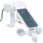 vidaXL Auvent automatique avec capteur de vent et LED 600x350 cm Crème