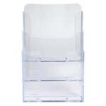Distributeur De Prospectus 3 Compartiments A5 - Cristal - X 4 - Exacompta
