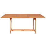 vidaXL Ensemble à manger de jardin 9 Pièces coussins Bois de teck massif