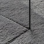vidaXL Tapis HUARTE à poils courts doux et lavable anthracite 80x150cm
