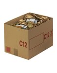 (lot  20 caisses) caisse carton palettisable c avec couvercle 400 x 300 x 200 mm