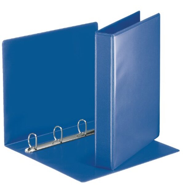 Classeur 4 anneaux 30 mm personnalisable A4 Dos 50 mm Bleu ESSELTE