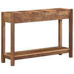 vidaXL Table Console 107x33x76 cm Bois Massif Récupéré