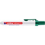 Marqueur Permanent retract 11 vert 1 5-3 mm x 3 EDDING