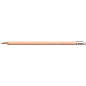 Crayon graphite swano pastel hb bout gomme stabilo