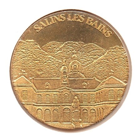 Mini médaille monnaie de paris 2007 - salins les bains