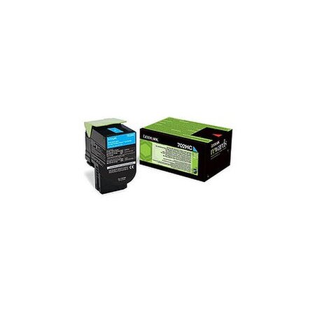 Lexmark toner cyan 70c2hc0