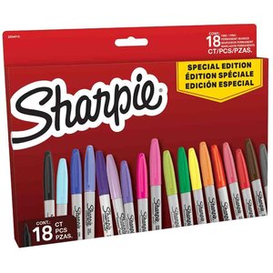 Marqueur permanent FINE BIG PACK de 18 'Red' SHARPIE