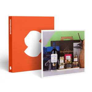 SMARTBOX - Coffret Cadeau Coffret 7 services livré à domicile : produits de sélection MOF terrines et vin - Gastronomie