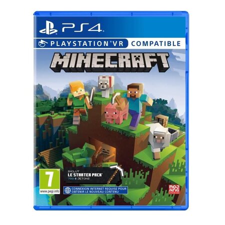 Minecraft Starter Édition Refresh - Jeu PS4