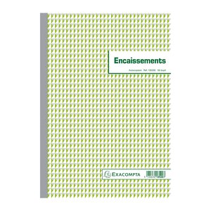 Manifold Encaissements 29 7x21cm 50 Feuillets Dupli Autocopiants - Motif - X 5 - Exacompta