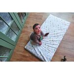 Matelas bébé nomade - 60 x 120 cm - Déhoussable - Savane
