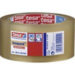 Adhésif d'emballage tesaPack PP Acrylique Silencieux 50 Mic 50mm x L66 m Transparent x 5 TESA