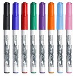Bic Velleda Pack de 8 Marqueurs Tableau Blanc
