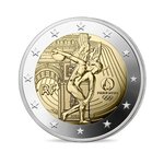 Pièce de monnaie 2 euro commémorative France 2022 BE – Jeux Olympiques d’été de Paris