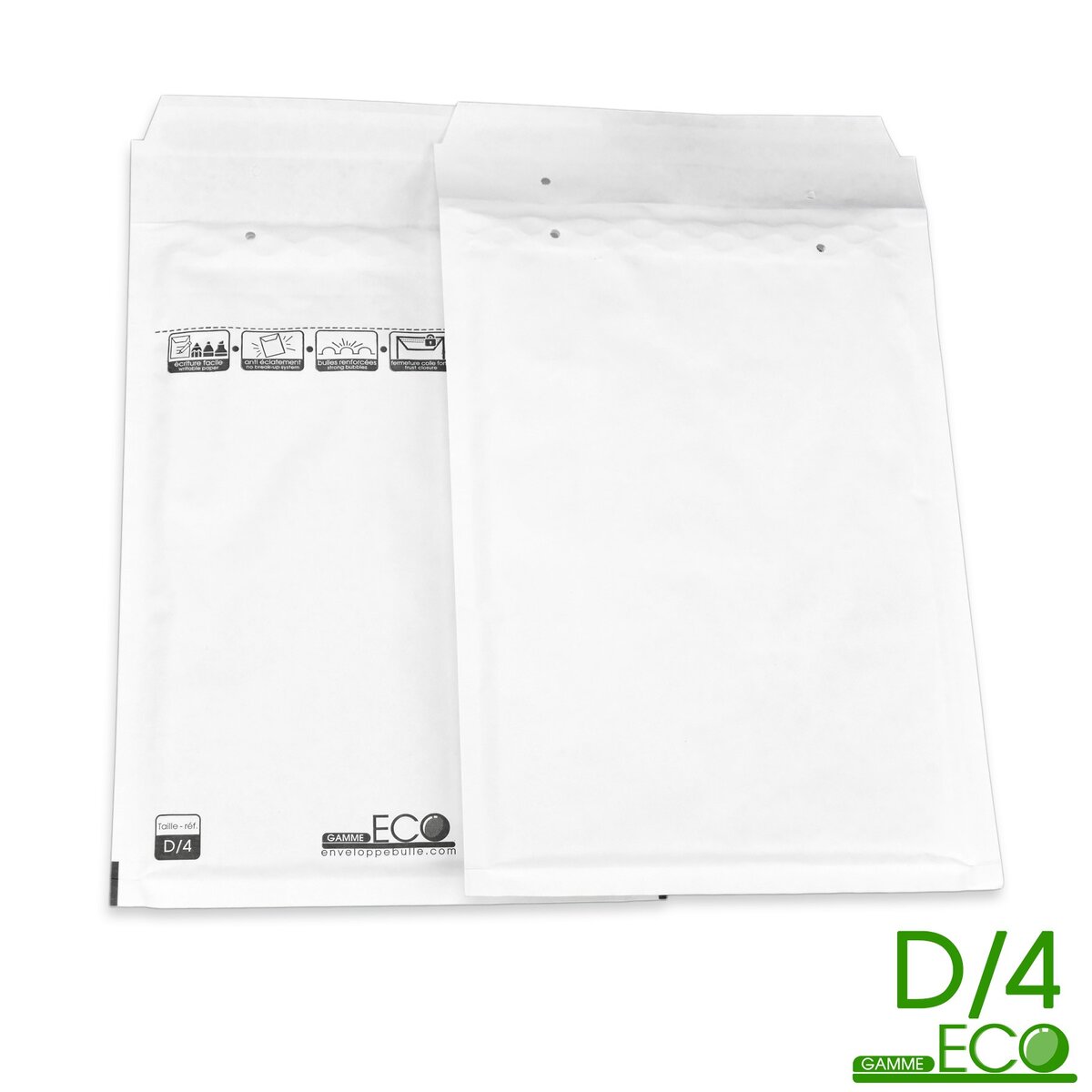 50 Enveloppes Bulles blanche PRO D/4 180 x 265 mm dimension intérieure  type les Prix d'Occasion ou Neuf
