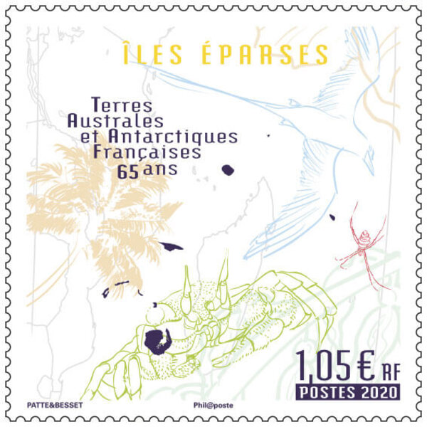 Timbre TAAF - Iles éparses