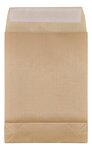 Lot de 10 enveloppes pochettes kraft armé à soufflet marron 280 x 365 + 70 mm