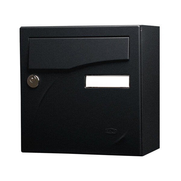Boîte aux lettres Préface compact noir sablé ral 2100 ms