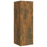 vidaXL Ensemble de meubles TV 5 Pièces Chêne fumé Bois d'ingénierie