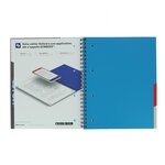 Cahier Spirale MULTINOTES A4+ 160P Perforées Lignée 7mm 90g coloris aléatoire OXFORD