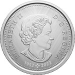 Pièce de monnaie en Argent 50 Cents g 31.39 Millésime 2024 Tribute W Mint Mark COAT OF ARMS