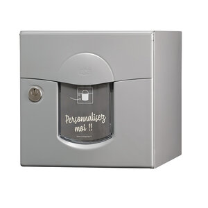 Boîte aux lettres Soléa 2 portes Gris 7037 mat