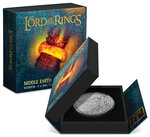 Pièce de monnaie en Argent 10 Dollars g 31.1 (1 oz) Millésime 2023 Lord of The Rings Mordor MORDOR