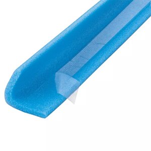 Profilé mousse en L avec adhésif repositionnable – (100 barres de 2 M) – Bulteau Systems