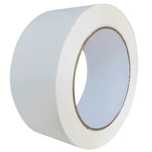 Ruban adhésif polypropylène caoutchouc naturel 6 rouleaux – 48 mm x 100 m Blanc – Bulteau Systems