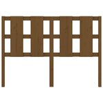 vidaXL Tête de lit Marron miel 145 5x4x100 cm Bois massif de pin