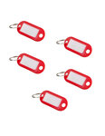 THIRARD - Lot de 5 portes-étiquettes  rouge  50x20mm